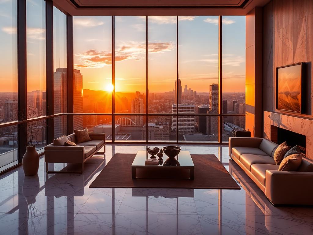 Luxury Penthouse Skyline Residence